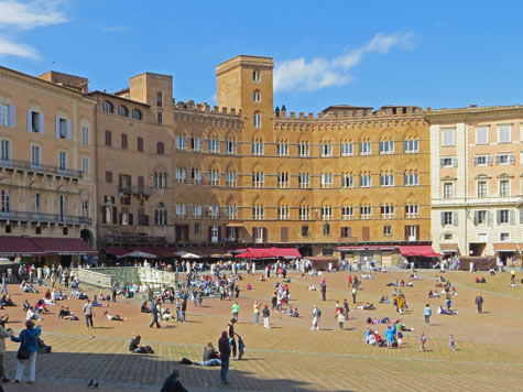 Palazzo Sansedoni in Siena Italy