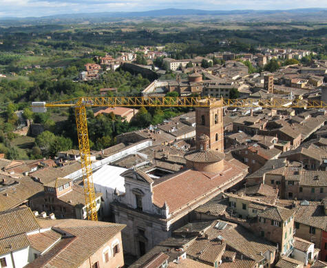 San Martino Church in Siena Italy