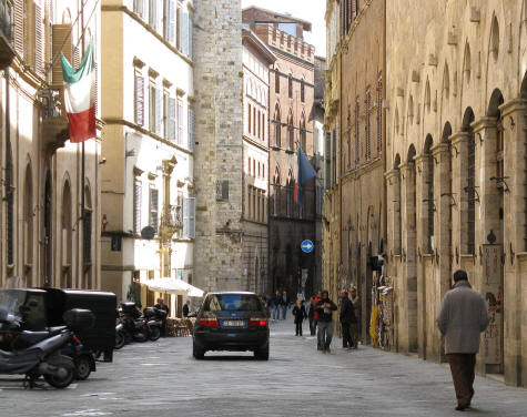 Shopping in Siena Italy