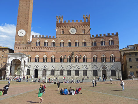 Siena Town Hall, Siena Italy